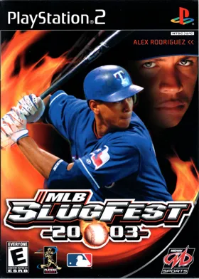 MLB SlugFest 2003 box cover front